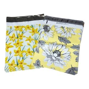 20 10” x 13” Floral Poly Mailers Set